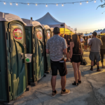 porta potty placement