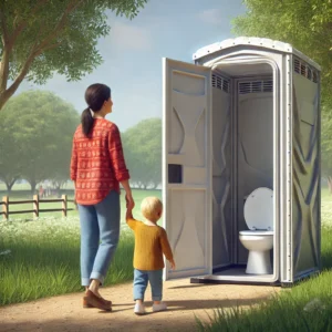 child safety in porta potties