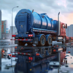 where does porta potty waste go