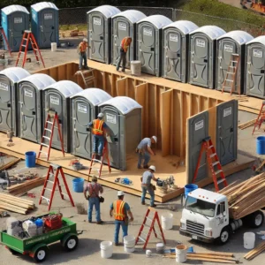 build a porta potty