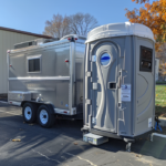 porta potty vs restroom trailer