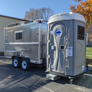 porta potty vs restroom trailer